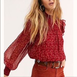 Free People Roma Blouse